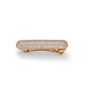 T3 & LELET NY CRYSTAL PAVE BAR BARRETTE - NEW & UNTOUCHED